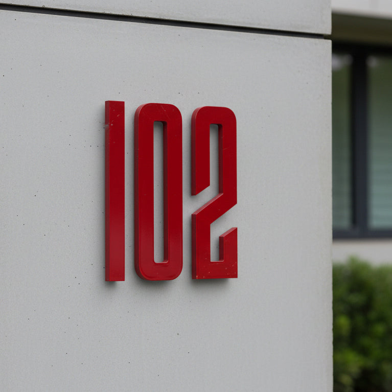 Ty House Numbers and Letters