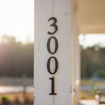 Whitney House Numbers and Letters